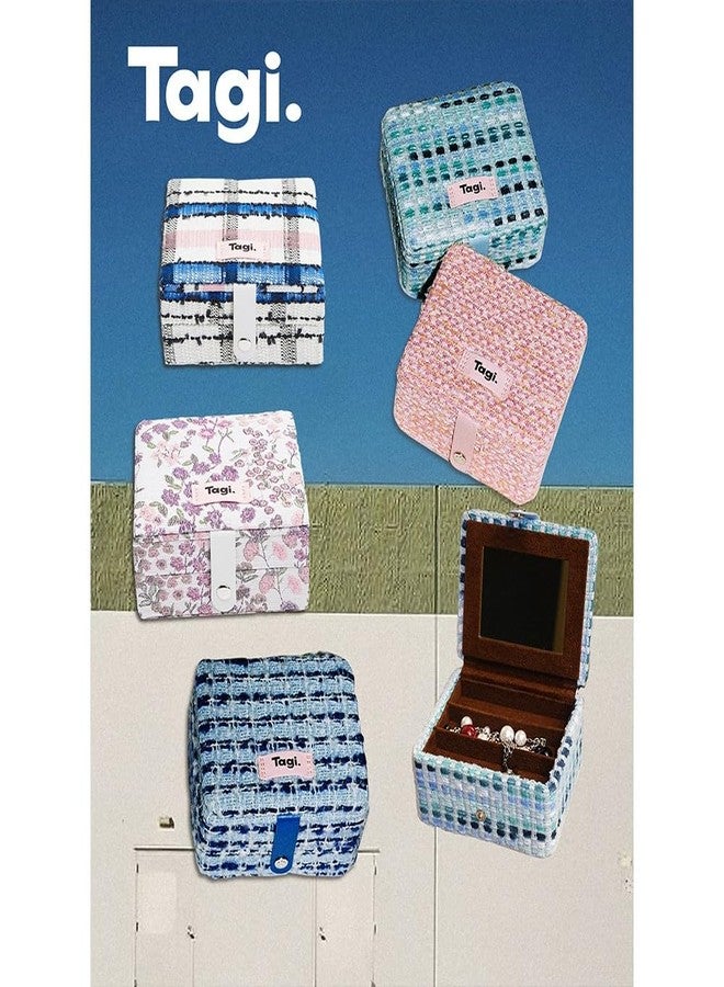 Tagi. Dotted Fruit Knitted Jewelry Storage Box (Denim Tasse,Mini) - Image 2